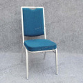 Stacking Blue Italian Style Esszimmer Stuhl